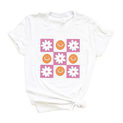 Simply Sage Market Women's Retro Smiley Face Short Sleeve Graphic Tee