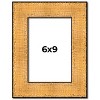 PosterPalooza | Photo Size Embellished Gold Picture Frame - UV Acrylic, Foam Board Backing, Hanging Hardware - 2 of 4