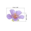 Unique Bargains Faux Silk Handmade Artificial Cherry Blossom Flower Heads - 2 of 4