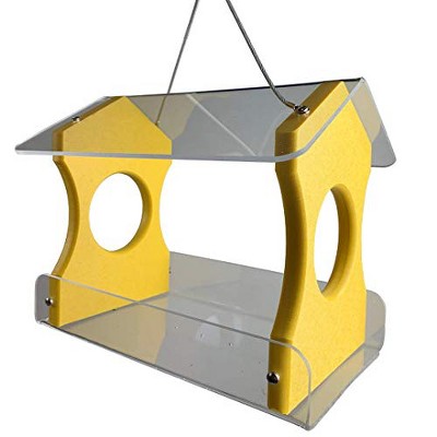 JCS Wildlife Recycled Poly Lumber Hanging Bird Feeder