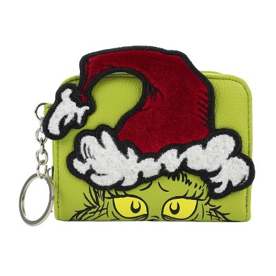 Grinch 3d Face Zip Around Women's Wallet : Target