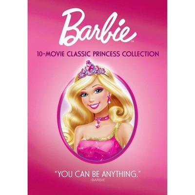 Barbie: 10-Movie Classic Princess Collection - Iconic Moments (Line Look) (DVD)