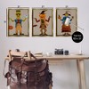 Stupell Industries Fun Halloween Friends 3pc Floating Frame Art Set - 3 of 4