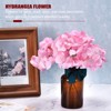 Unique Bargains Wedding Centerpieces Decoration Silk Artificial Hydrangea Flowers - 3 of 4