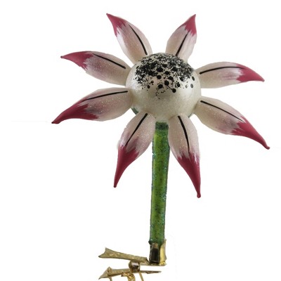 Morawski 5.0 Inch Bright Colored Flower Clip-On Ornament Easter Spring Tree Ornaments