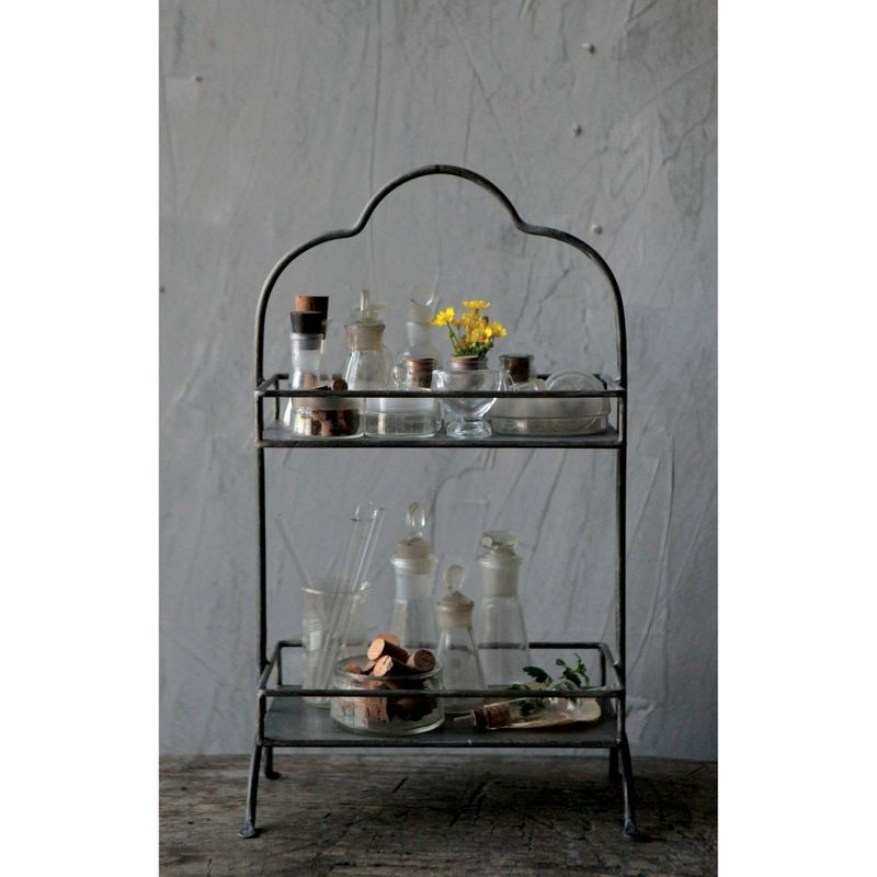 Metal 2 Tier Tray - Storied Home, 4 of 7