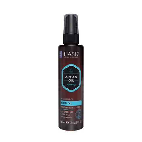 Hask Argan Oil Repairing Shine Hair Oil - 3.3 Fl Oz : Target
