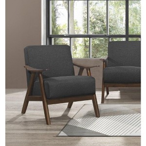 NicBex 32/28 inch Wide 100% Polyester Accent Chair,Modern Upholstered Armchair with Cushion Back and Seat for Living Room - 1 of 4