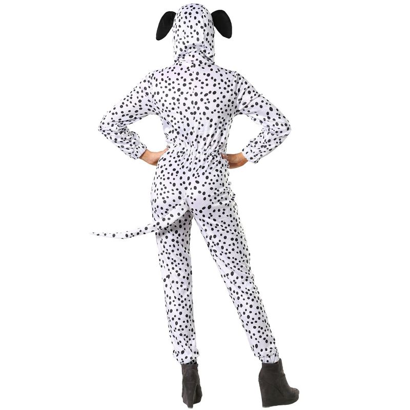 HalloweenCostumes.com Women's Plus Size Cozy Dalmatian Costume, 2 of 3