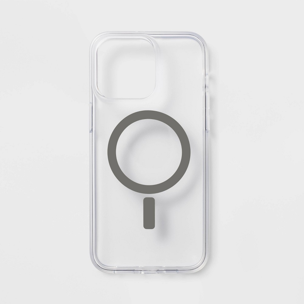 Apple iPhone 15 Pro Max Case with MagSafe - heyday™ Clear: Polycarbonate, TPU Material