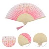 Unique Bargains Halloween Christmas Halloween Christmas Ancient Style Folding Fan 1 Pc - 3 of 4