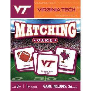 MasterPieces Officially Licensed NCAA Virginia Tech Hokies Matching Game for Kids and Families - 1 of 4