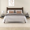 HOMLUX Set of 2 End Table Nightstand with Bin Drawer, Multiple Color Options - 3 of 4