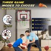 Skirfy Mini Basketball Hoop for Kids，LED Light-Up Net & Electronics Scoreboard, Remote-Controlled Indoor Basketball Hoop - 4 of 4