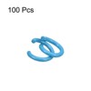 Unique Bargains Carbon Steel DIY Crafts Jewelry Making Open Connector Jump Rings 100 Pcs - 3 of 4