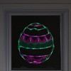 Northlight 17" Pastel Colored Lighted Easter Egg Spring Window Silhouette Decor - 4 of 4