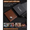 Generic Mens Wallet with AirTag holder,Genuine Leather Bifold Wallets for Men RFID Blocking - 2 of 4