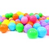 AZ  Import Non-Toxic "Phthalate Free" Crush Proof Play Balls 7 Color: Pink, Green, Purple, Red, Blue, Yellow, Orange, 100pc/pk - 2 of 4