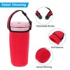 Unique Bargains Reusable Neoprene Insulated Waterproof Tumbler Carrier Holders 2 Pcs - 3 of 4