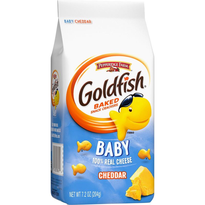 Pepperidge Farm Goldfish Baby Cheddar Crackers - 7.2oz Bag, 5 of 7