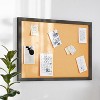 Flash Furniture Camden Rustic Wall Mount Cork Board with Wooden Push Pins for Home, School, or Business - 4 of 4