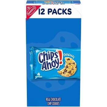 Chips Ahoy! Original Chocolate Chip Cookies - Single Serve - 16.8oz/12ct