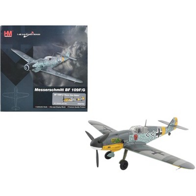 Messerschmitt Bf 109F-2 Fighter Aircraft "Hans Von Hahn, Russia" (1941) German Luftwaffe 1/48 Diecast Model by Hobby Master