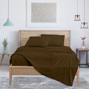 Copper Zone 4 Piece Soft Deep Pocket Cooling Viscose-Blend Luxury Linens Sheet Set - 1 of 4