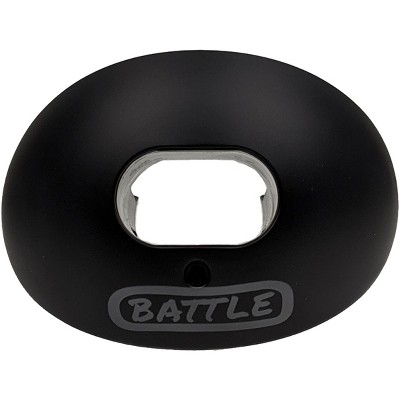 Battle Sports Science Blackboard Oxygen Lip Protector Mouthguard - Black