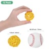 Unique Bargains Wicker Rattan Decorative DIY Crafts Balls for DIY Crafts 1.6 Inch 12 Pcs - 2 of 4