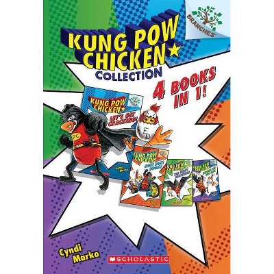 Kung POW Chicken Collection (Books #1-4) - (Kung Pow Chicken) by  Cyndi Marko (Paperback)