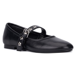 Olivia Miller Women's Element Maryjane Flats - 1 of 4