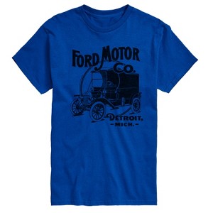 Men's - Ford - 1911 Model T Delivery Car Ford Motor Co Logo Short Sleeve Graphic T-Shirt - 1 of 4