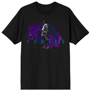 Yasuke Kanji Logo Men's Black T-shirt - 1 of 1