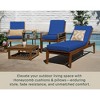 Honeycomb Outdoor Highback Dining Chair Cushion - 3 of 4