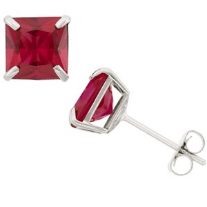 Designs By Gioelli 10K Gold Gemstone Stud Earrings - 1 of 2