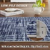 Acekool Area Rug, Modern Washable Non Slip Stain Resistant Soft Low Pile Foldable Carpet for Living Room Bedroom Dining - 4 of 4
