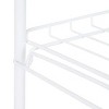(2 Pack)4-Tier Steel Wire Shoe Organizer, Holds up to 12 Pairs, Arctic White - 4 of 4