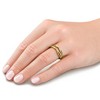 Pompeii3 1/4CT Diamond Criss Cross Right Hand Ring 14K Yellow Gold - 3 of 4