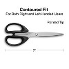 TRU RED Staples 7" Pointed Tip Stainless Steel Scissors Straight Handle Right & Left Handed - image 2 of 4