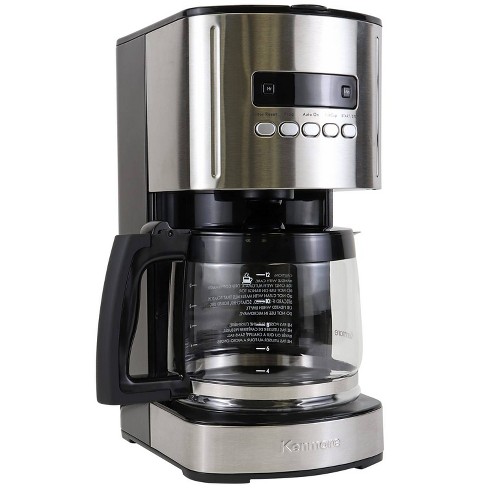Kenmore Aroma Control Programmable 12-cup Coffee Maker - Black/stainless :  Target