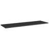 vidaXL Bookshelf Boards 8 pcs High Gloss Black 39.4 in.x11.8 in.x0.6 in. Engineered Wood - 2 of 4