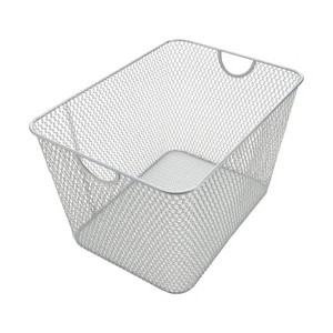 YBM Home Silver Mesh Open Storage Bins - 1 of 1