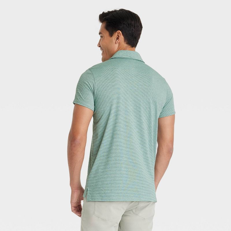 Men&#39;s Striped Polo Shirt - All In Motion&#8482;, 3 of 7