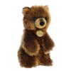 Aurora Medium Sitting Pretty Grizzly Bear Cub Miyoni Adorable Stuffed Animal Brown 10" - 2 of 4