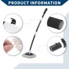 Unique Bargains Car Cleaning Brush Kit Car Wash Mop Wash Brush Telescopic for Cars Auto RV Truck Gray White 1pc - 4 of 4