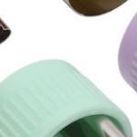 yellow, red, light green, purple