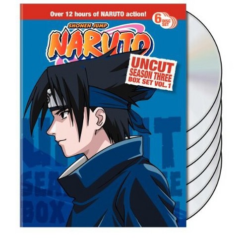 Naruto dvd uncut shops boxset