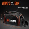 SQUATZ Black Polyester Meal Prep Lunch Box - Black - 2 of 4