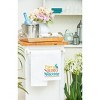 C&F Home "Every Bunny Welcome" Easter Rabbit Spring Theme Kitchen Dishtowel - 3 of 4